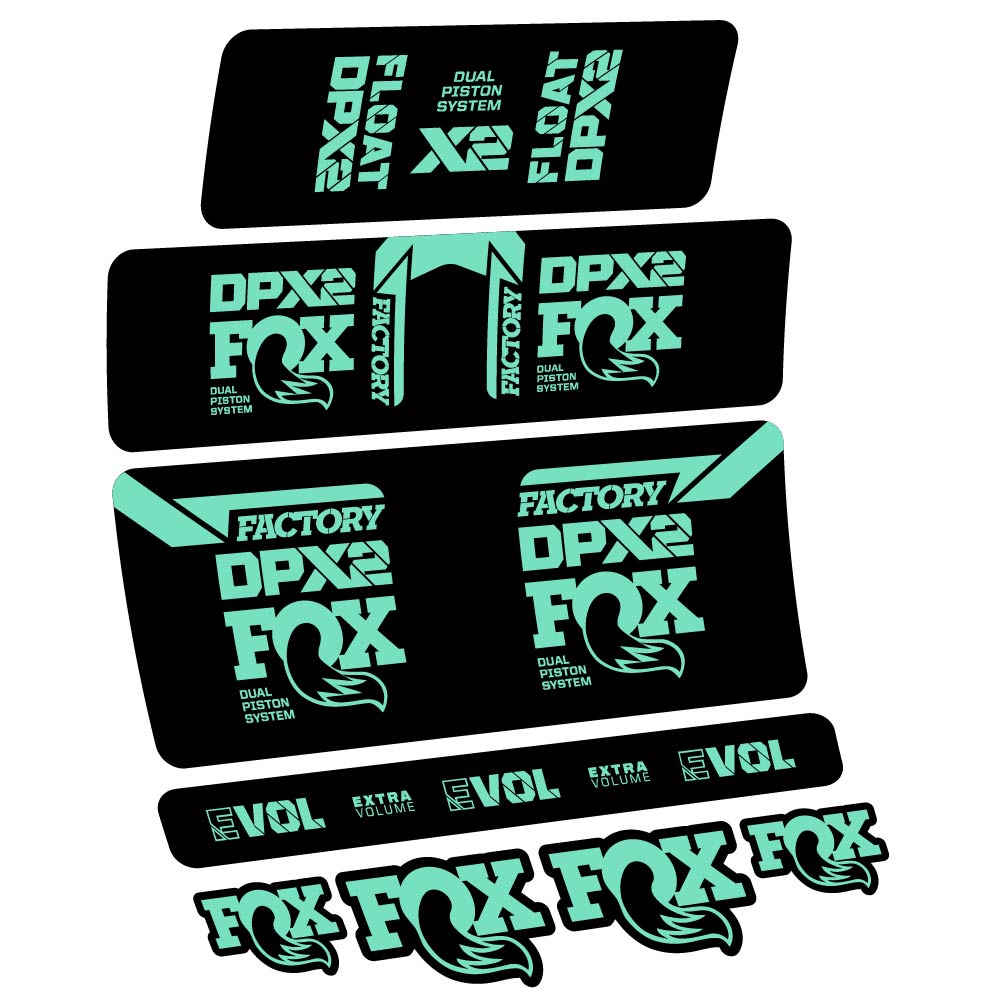 Adesivi Ammortizzatore Fox Float DPX2 2021 in vinile