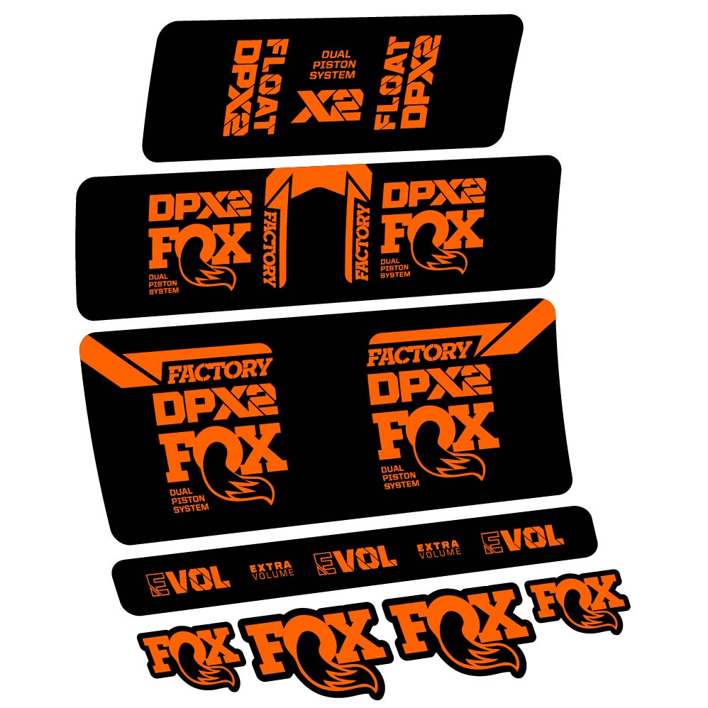 Adesivi Ammortizzatore Fox Float DPX2 2021 in vinile