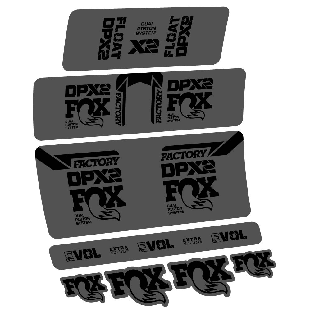Adesivi Ammortizzatore Fox Float DPX2 2021 in vinile