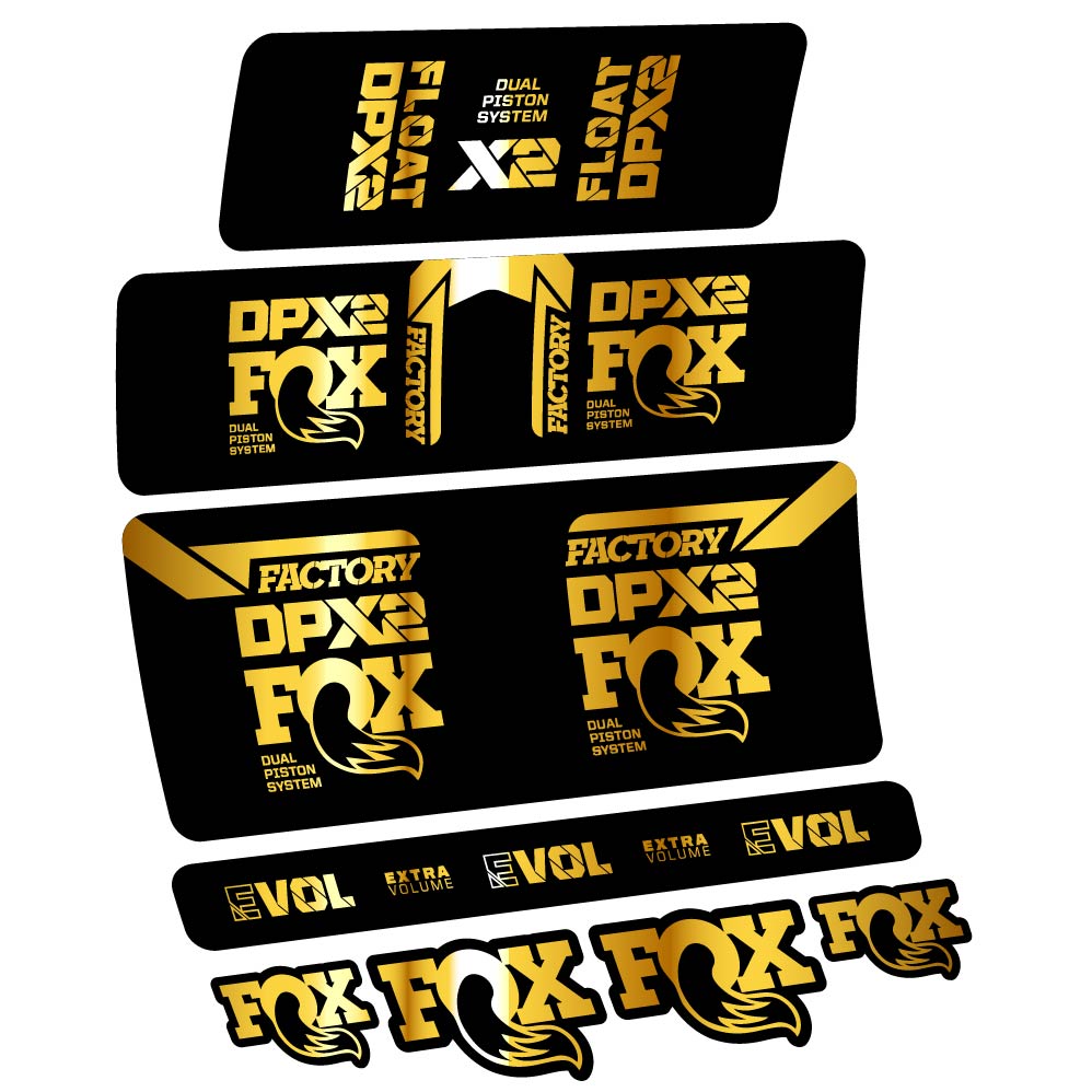 Adesivi Ammortizzatore Fox Float DPX2 2021 in vinile