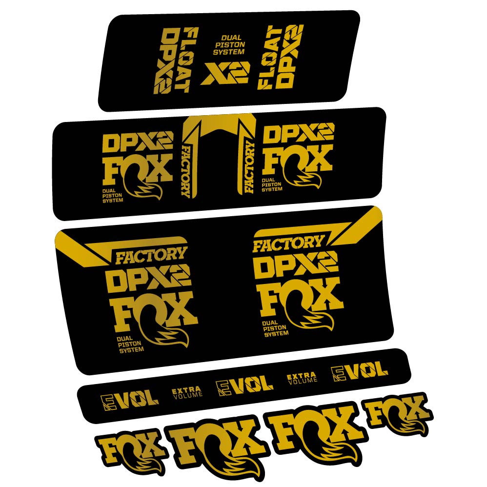 Adesivi Ammortizzatore Fox Float DPX2 2021 in vinile