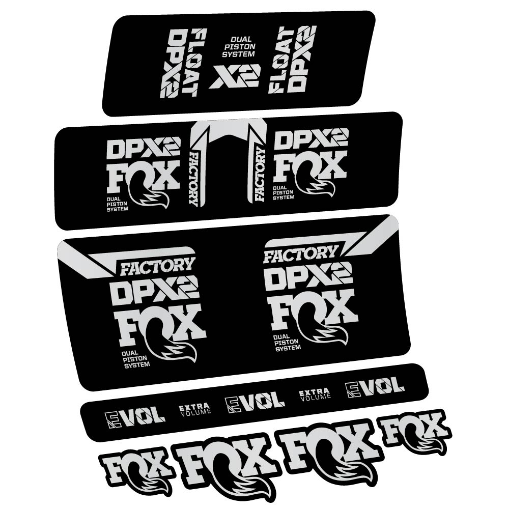 Adesivi Ammortizzatore Fox Float DPX2 2021 in vinile