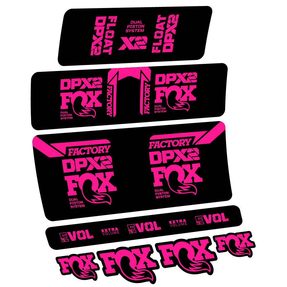 Adesivi Ammortizzatore Fox Float DPX2 2021 in vinile