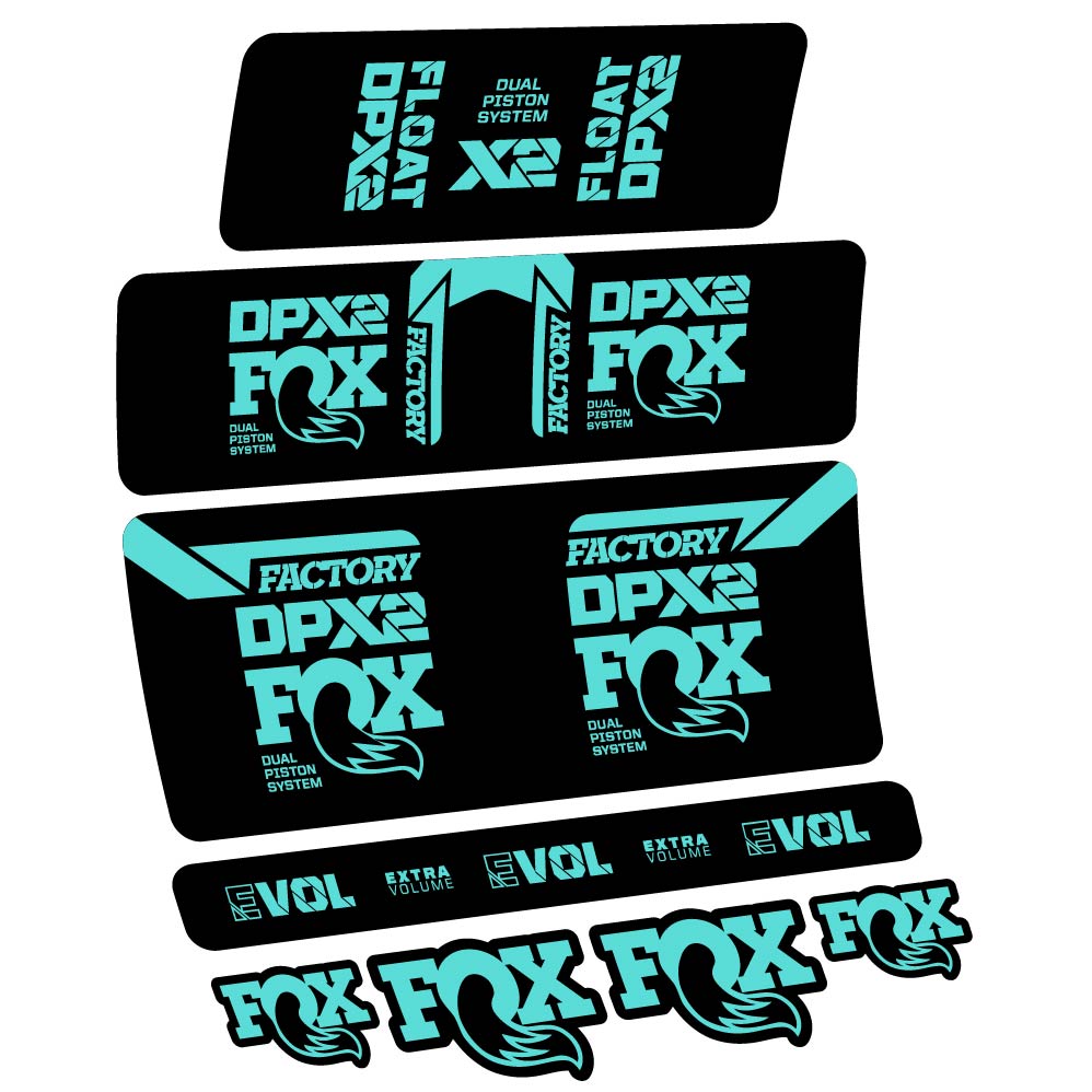 Adesivi Ammortizzatore Fox Float DPX2 2021 in vinile