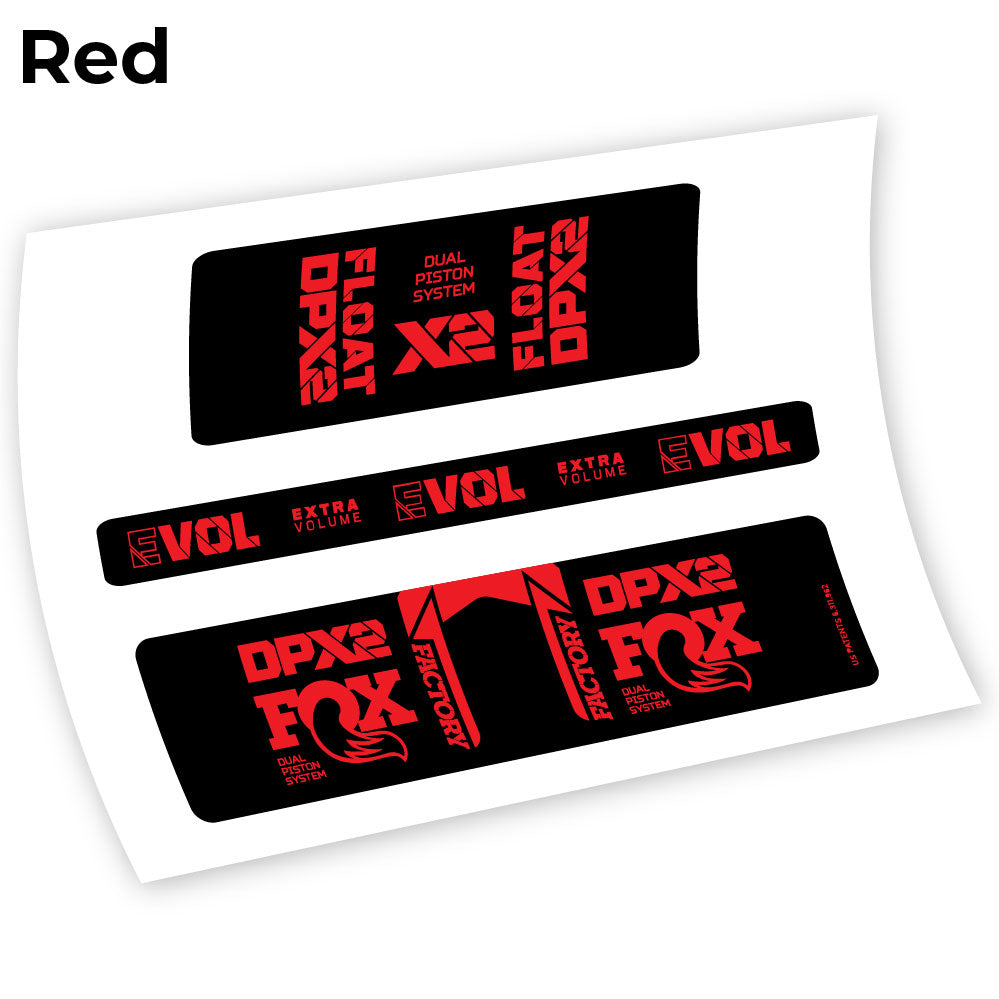 Adesivi Ammortizzatore FoxDPX2 2021 Amortisseur in vinile