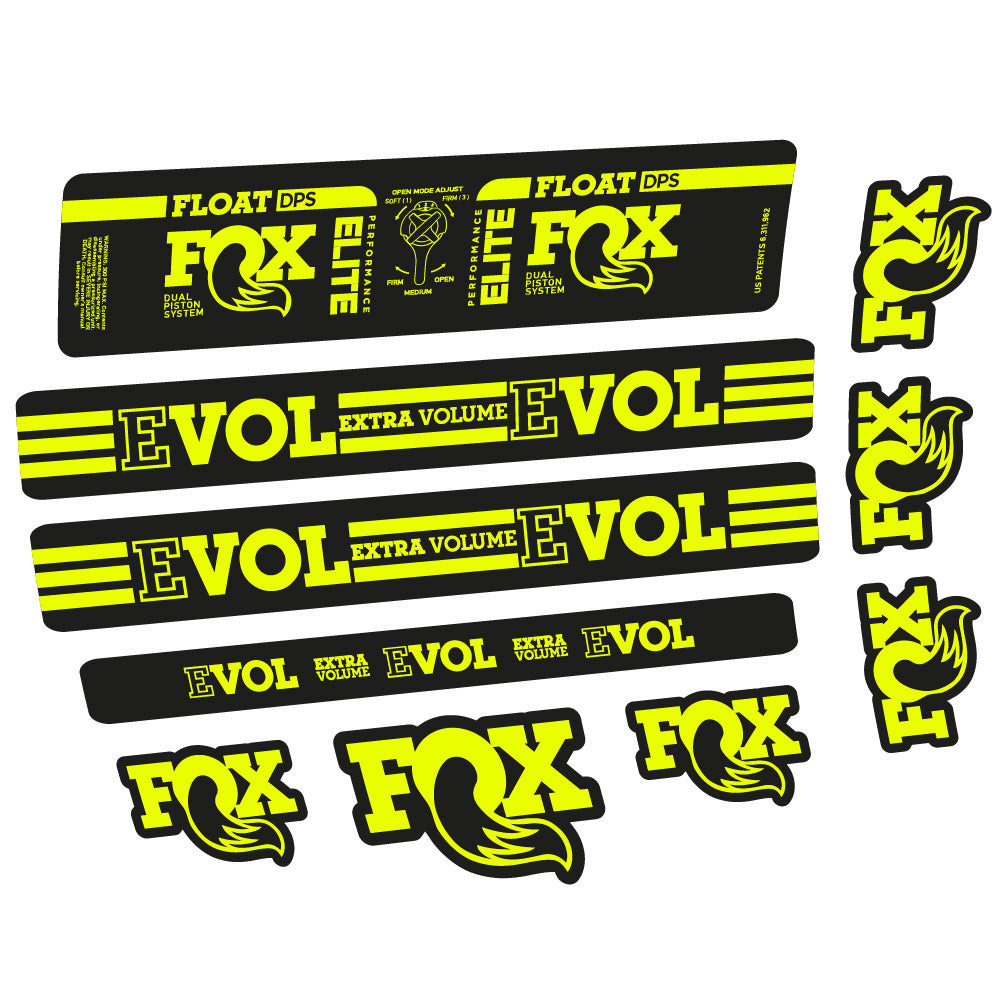 Adesivi Ammortizzatore Fox Float DPS Elite Amortisseur in vinile