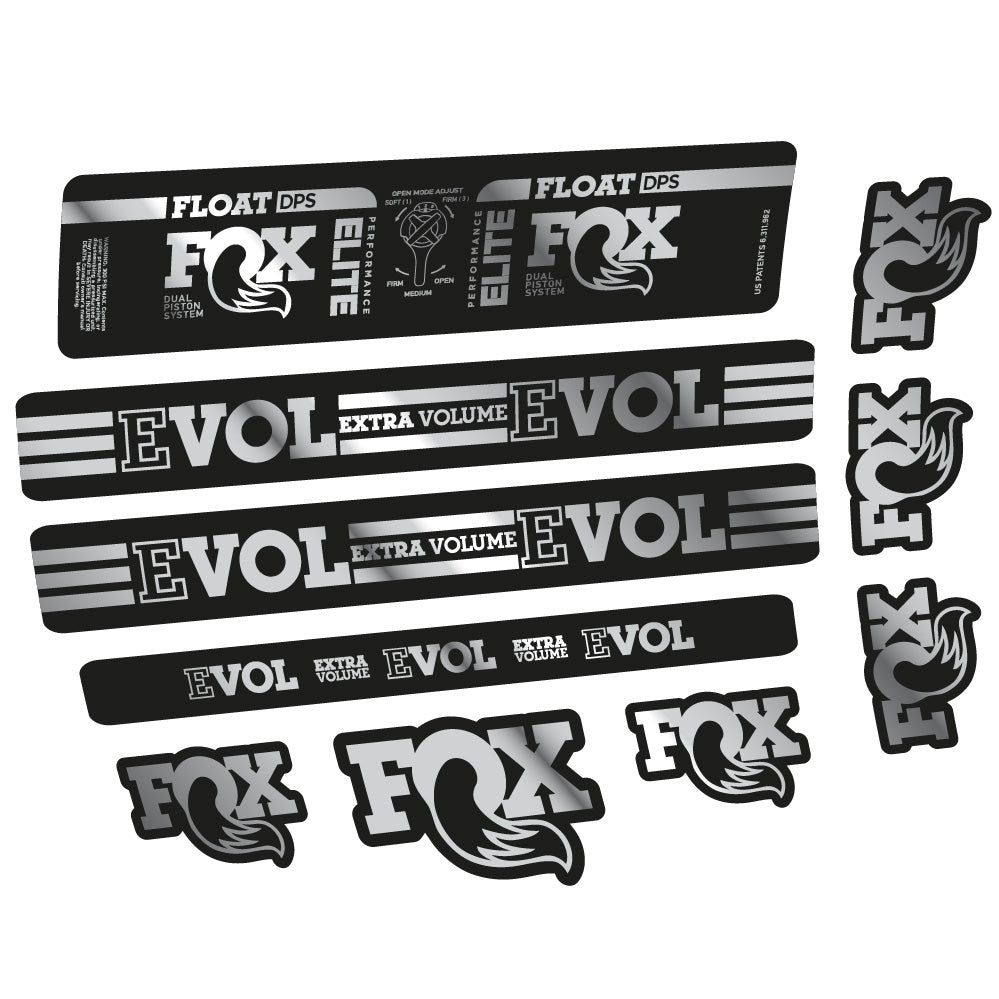 Adesivi Ammortizzatore Fox Float DPS Elite in vinile