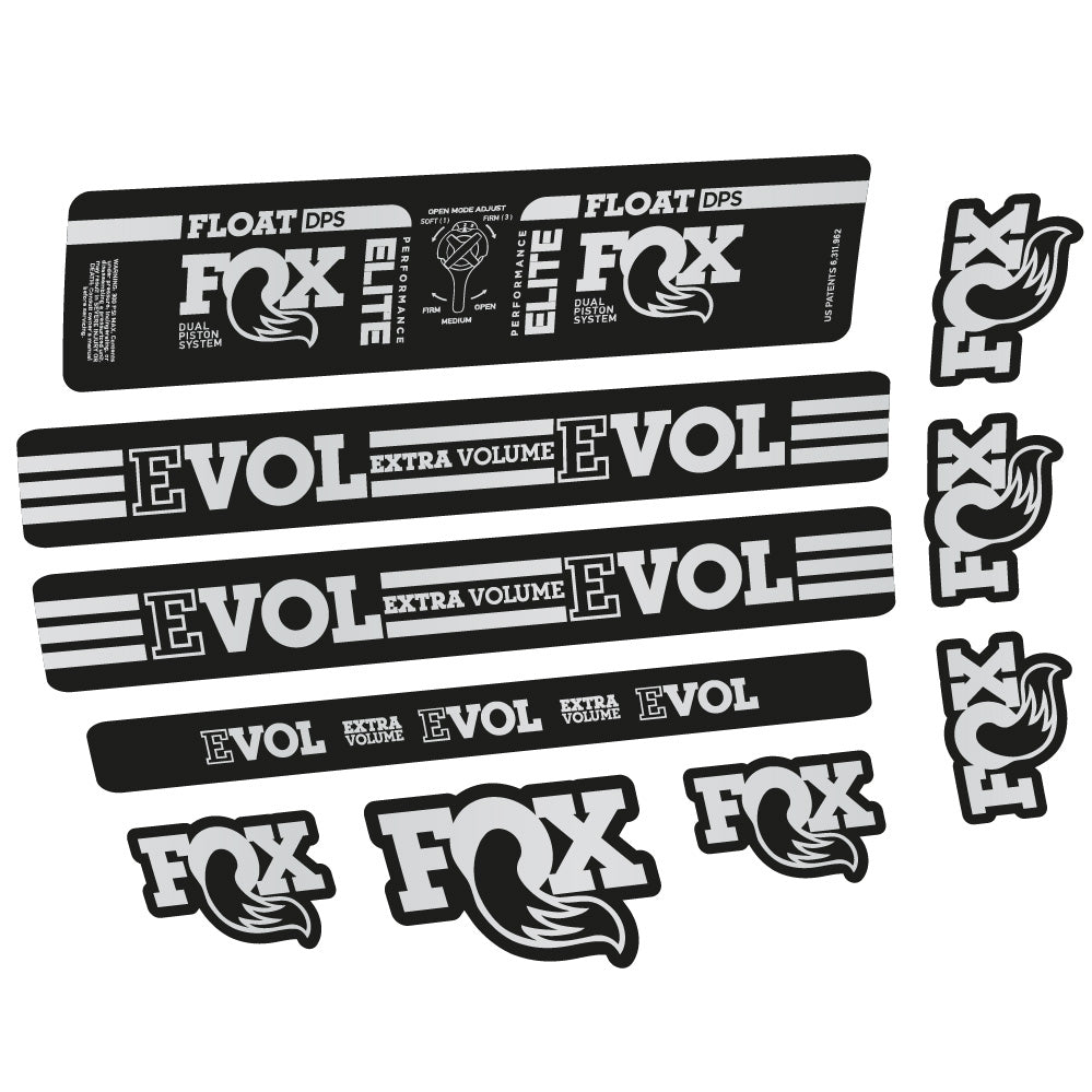 Adesivi Ammortizzatore Fox Float DPS Elite Amortisseur in vinile