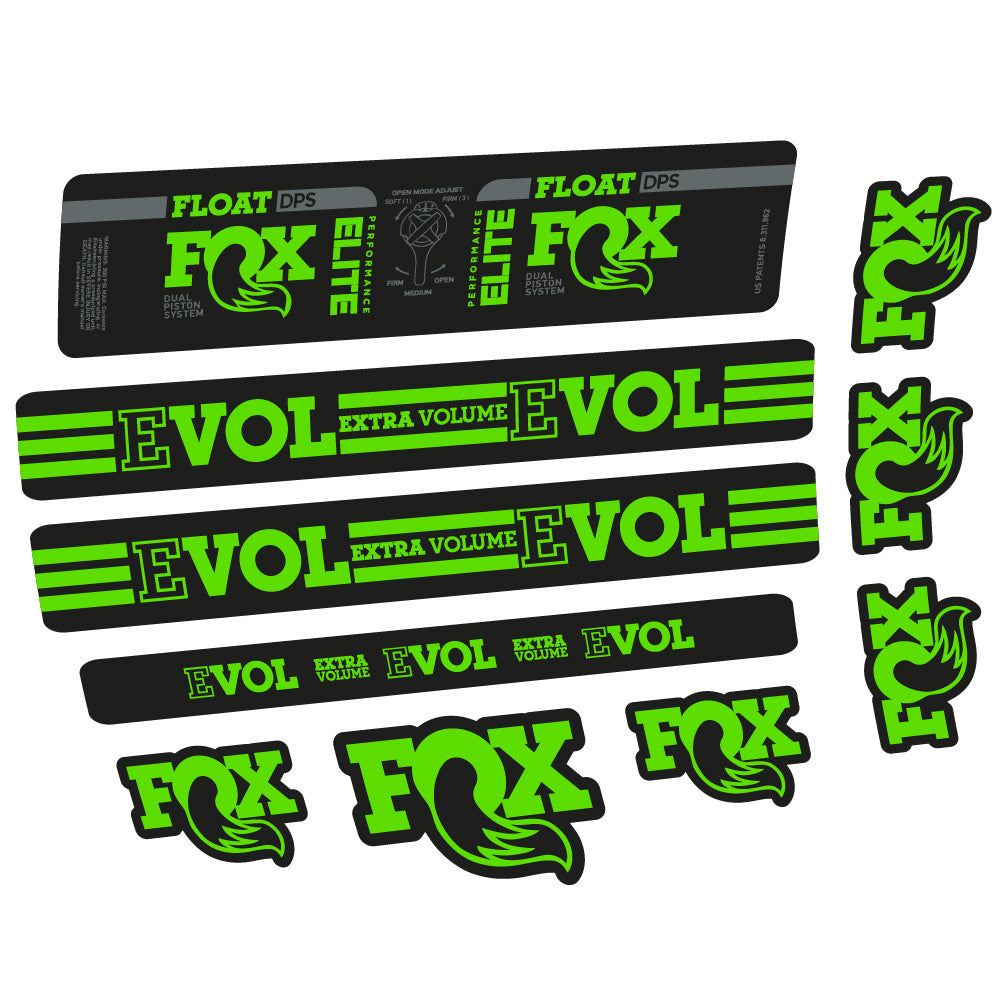 Adesivi Ammortizzatore Fox Float DPS Elite Amortisseur in vinile