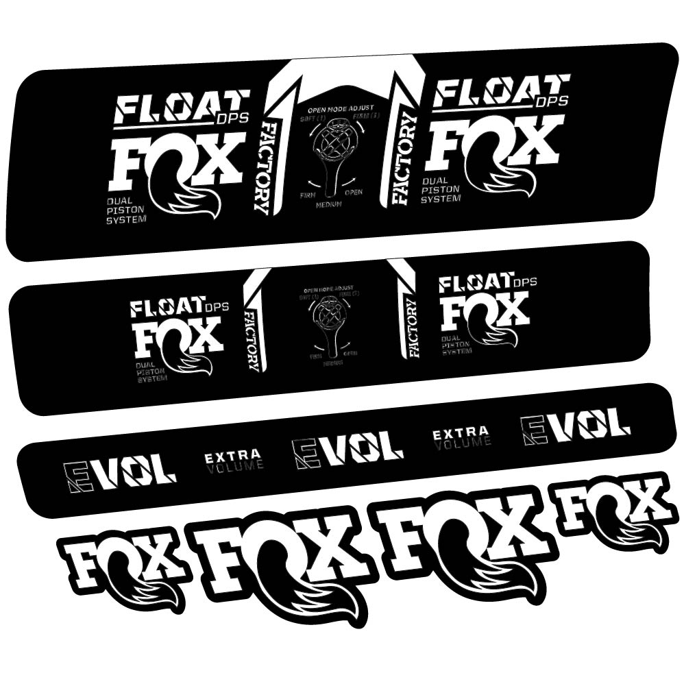 Adesivi Ammortizzatore Fox Float DPS Factory 2021 in vinile