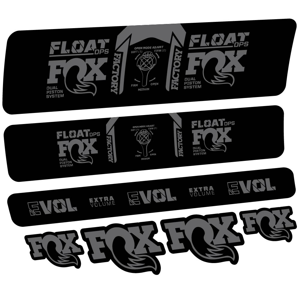 Adesivi Ammortizzatore Fox Float DPS Factory 2021 in vinile