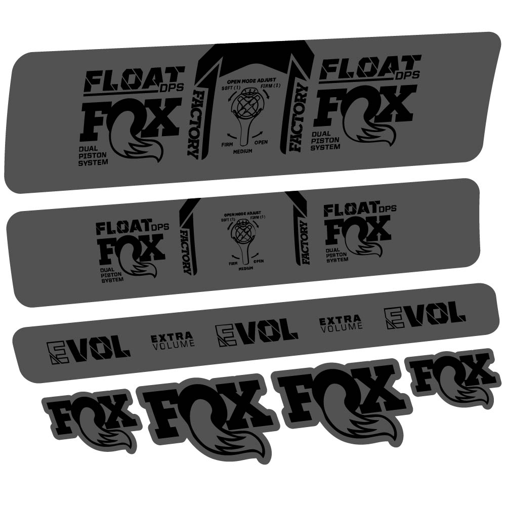 Adesivi Ammortizzatore Fox Float DPS Factory 2021 in vinile