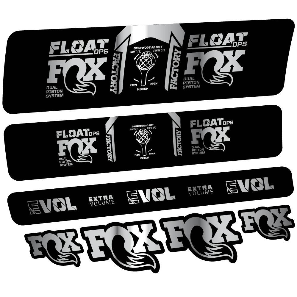 Adesivi Ammortizzatore Fox Float DPS Factory 2021 in vinile