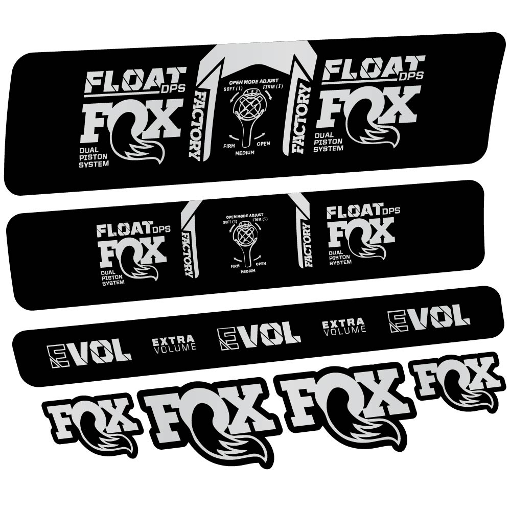 Adesivi Ammortizzatore Fox Float DPS Factory 2021 in vinile