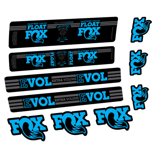 Adesivi Ammortizzatore Fox Float DPS Factory Amortisseur in vinile