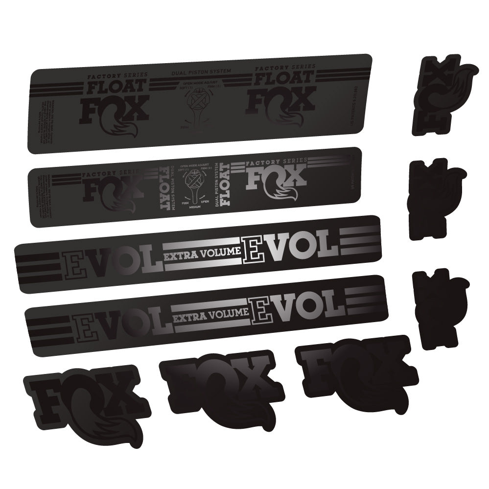 Adesivi Ammortizzatore Fox Float DPS Factory Amortisseur in vinile