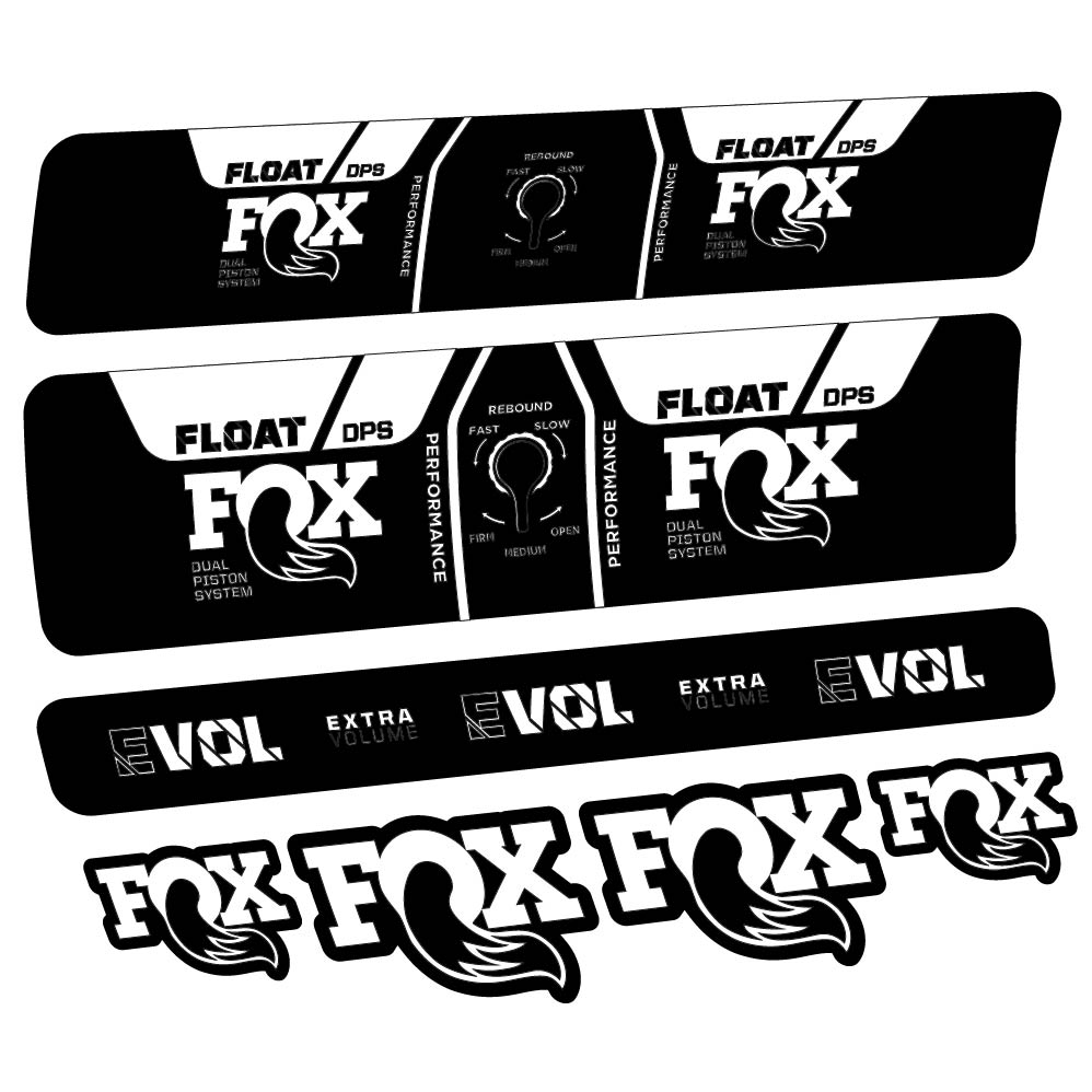 Adesivi Ammortizzatore Fox Float DPS Performance 2021 in vinile