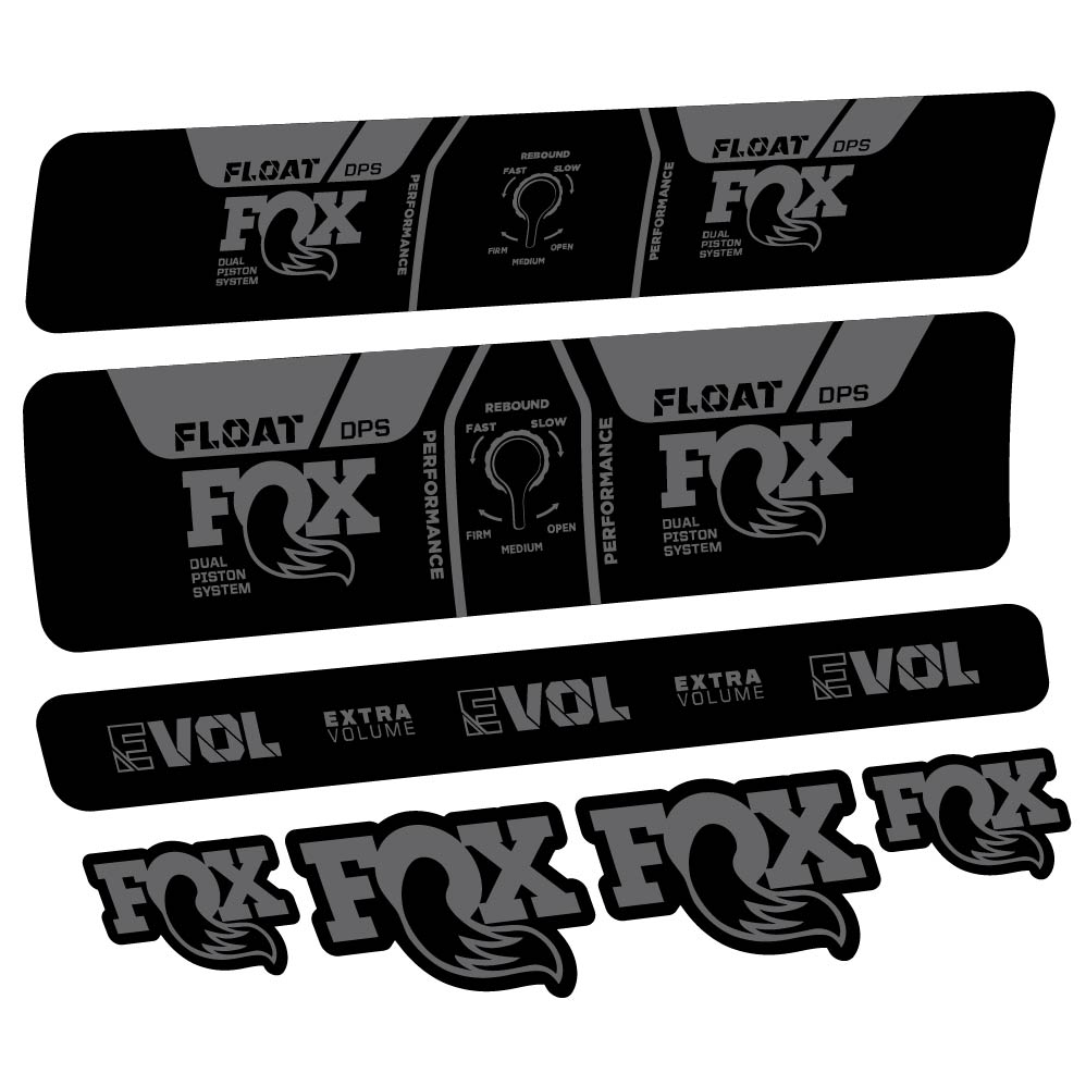 Adesivi Ammortizzatore Fox Float DPS Performance 2021 in vinile