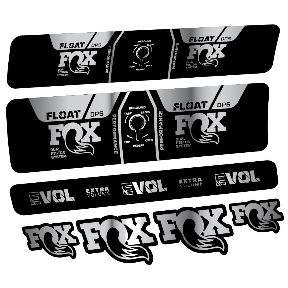 Adesivi Ammortizzatore Fox Float DPS Performance 2021 in vinile