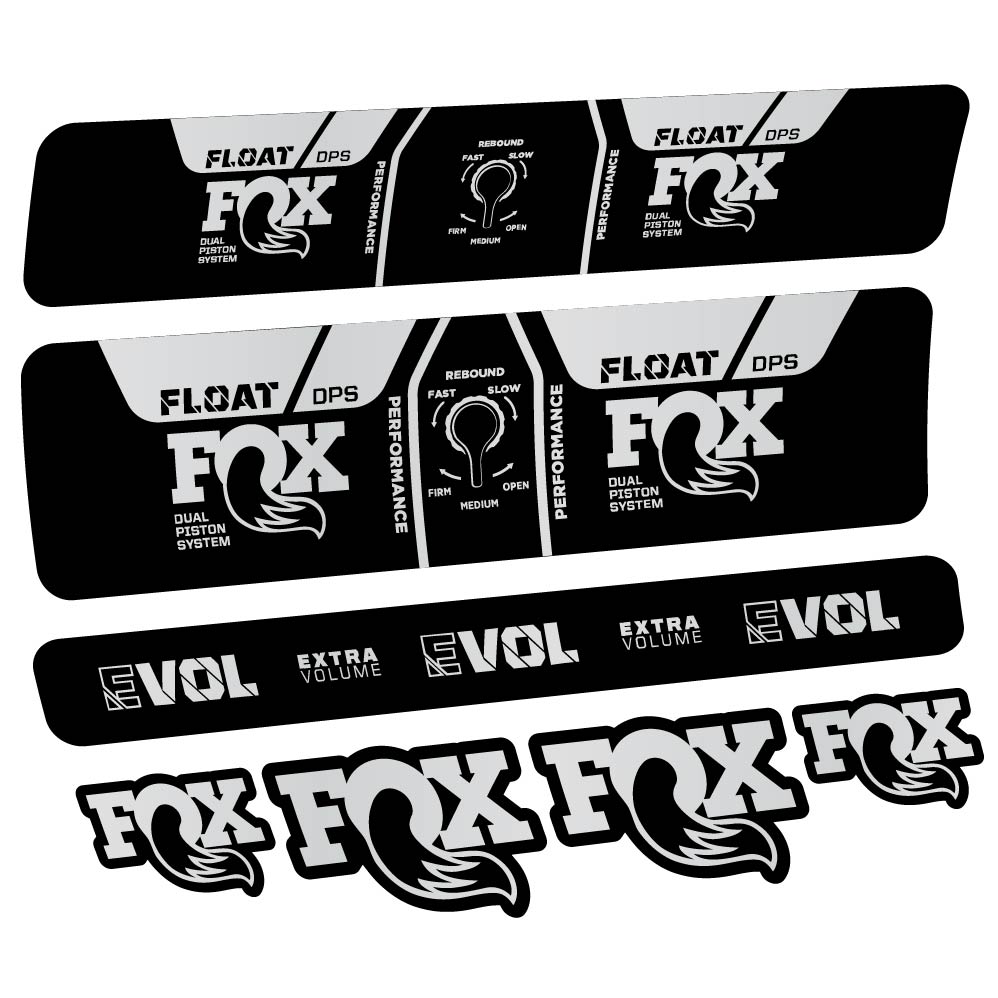 Adesivi Ammortizzatore Fox Float DPS Performance 2021 in vinile