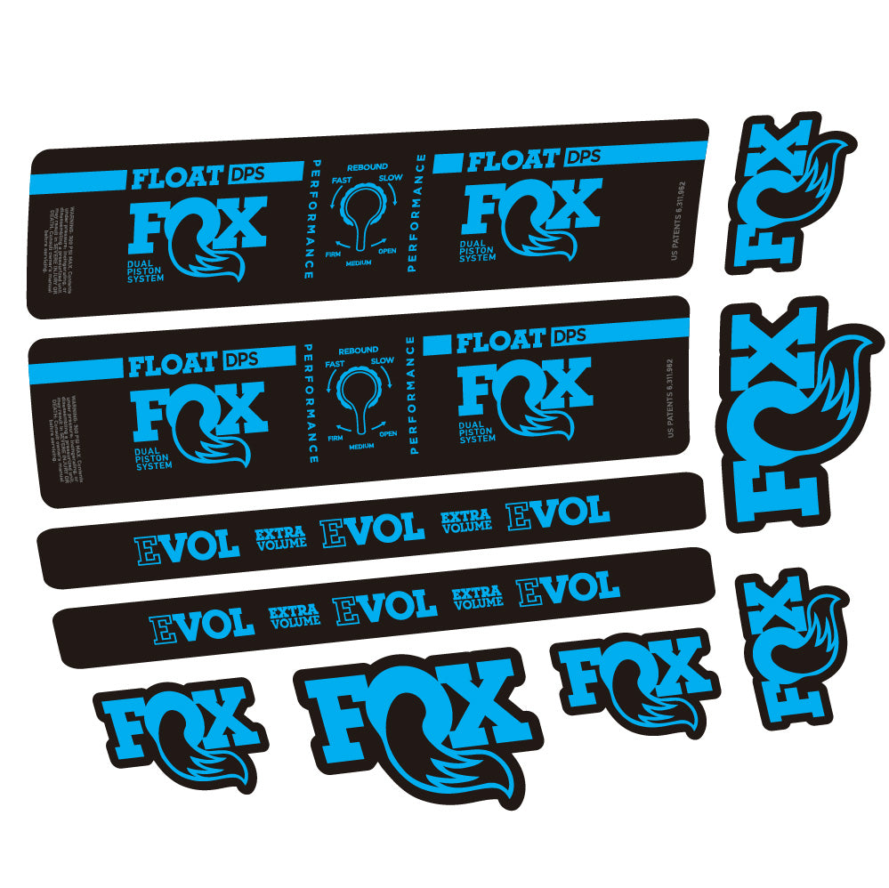 Adesivi Ammortizzatore Fox Float DPS Performance Amortisseur in vinile