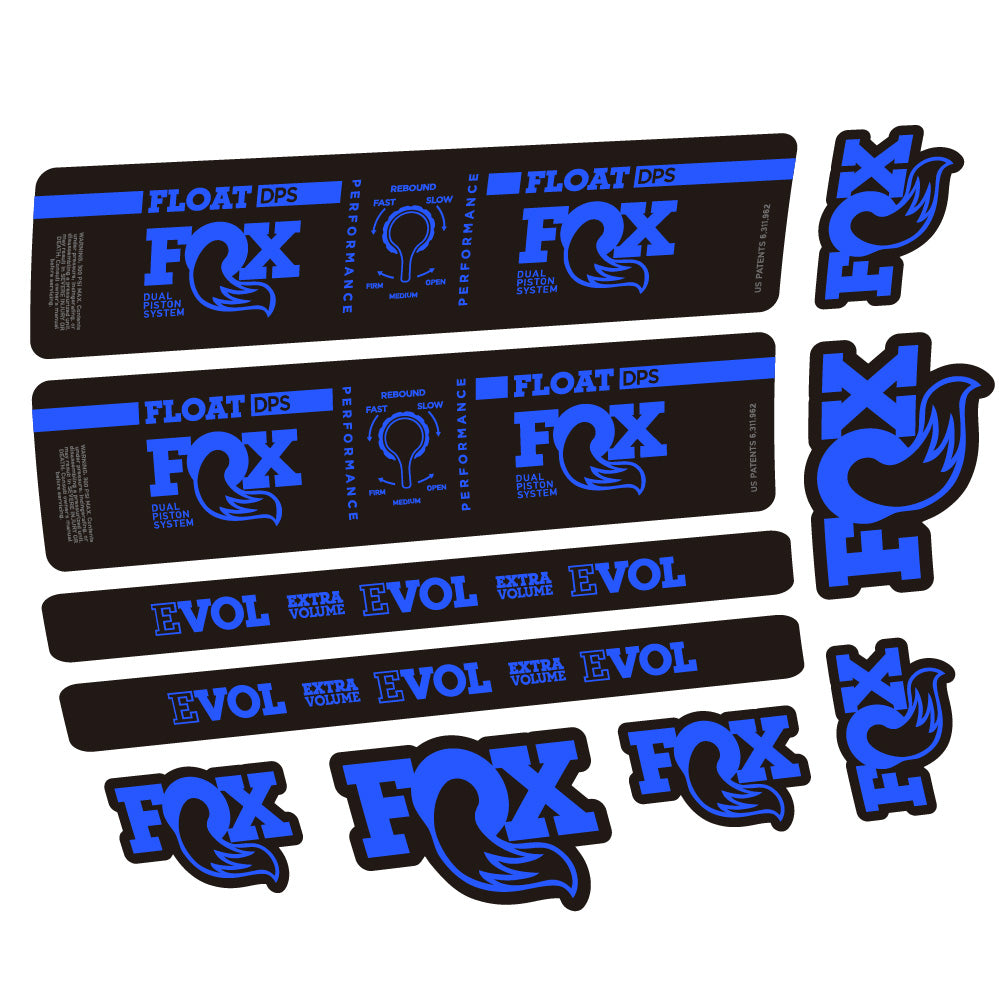Adesivi Ammortizzatore Fox Float DPS Performance Amortisseur in vinile