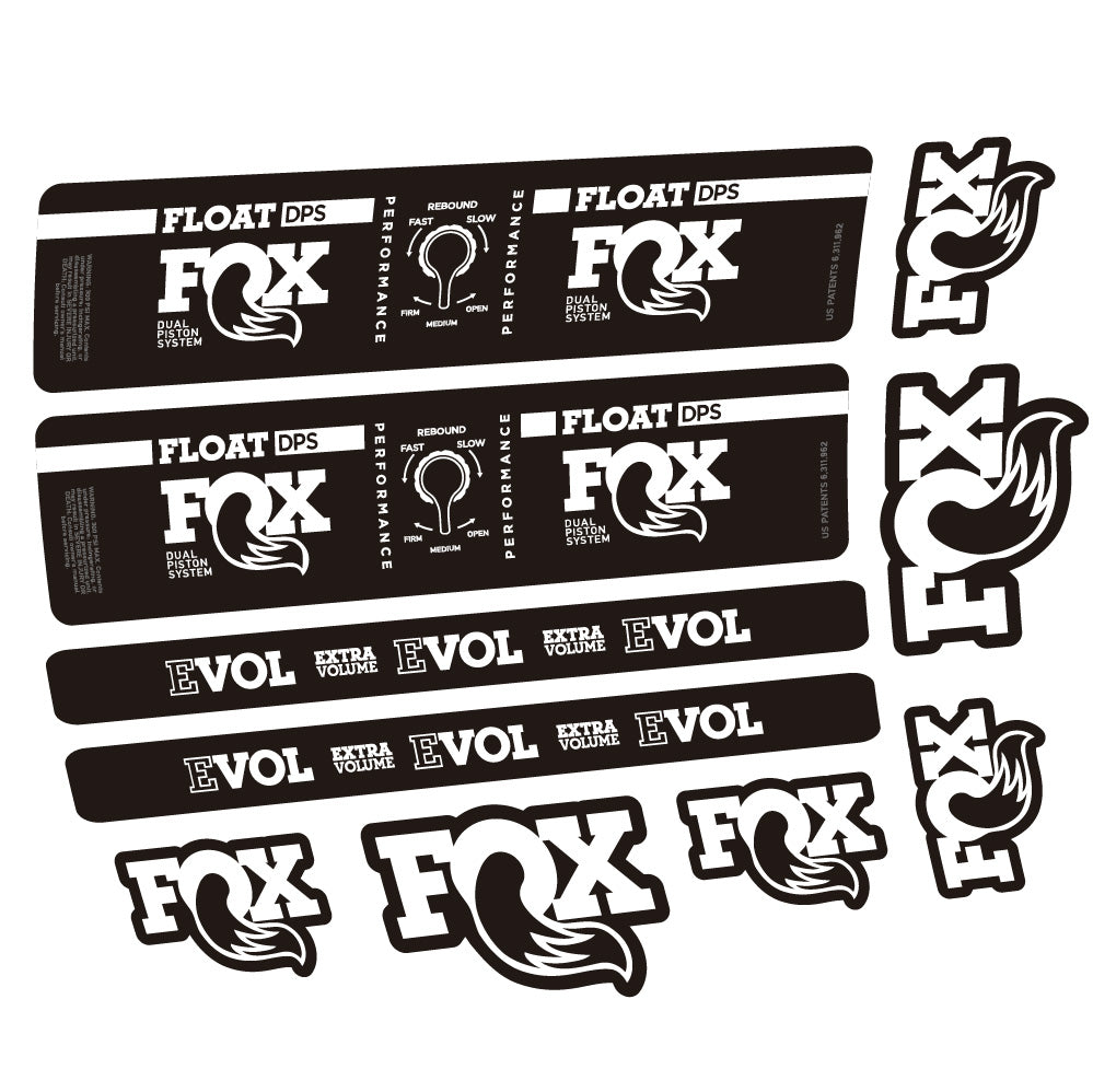 Adesivi Ammortizzatore Fox Float DPS Performance in vinile