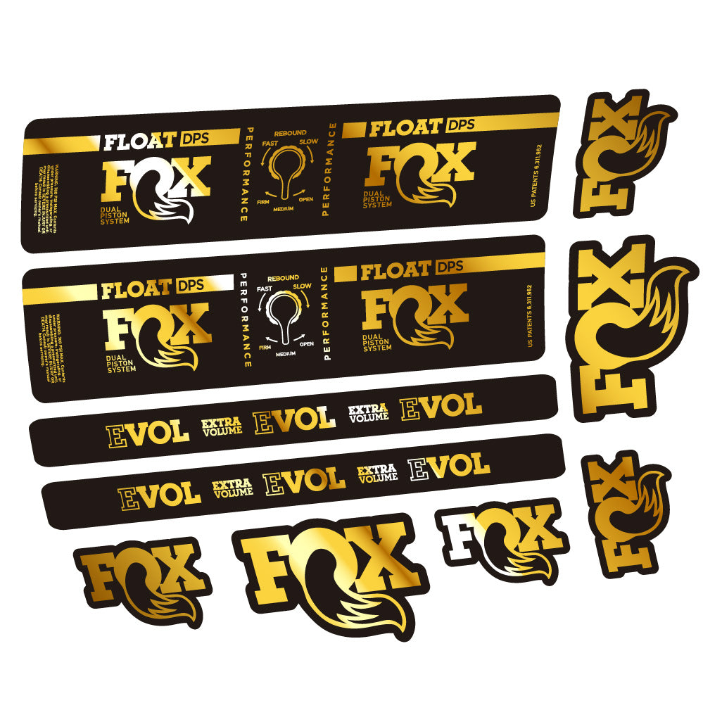 Adesivi Ammortizzatore Fox Float DPS Performance Amortisseur in vinile