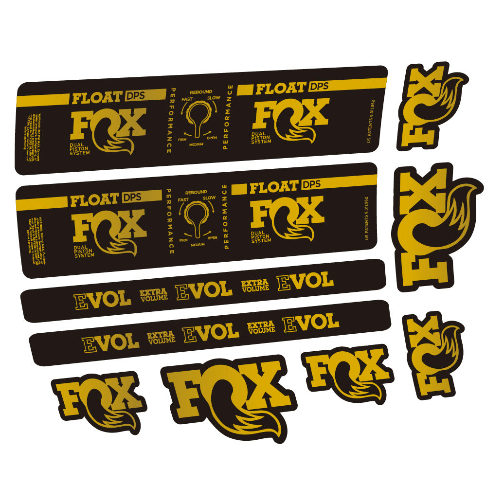 Adesivi Ammortizzatore Fox Float DPS Performance Amortisseur in vinile