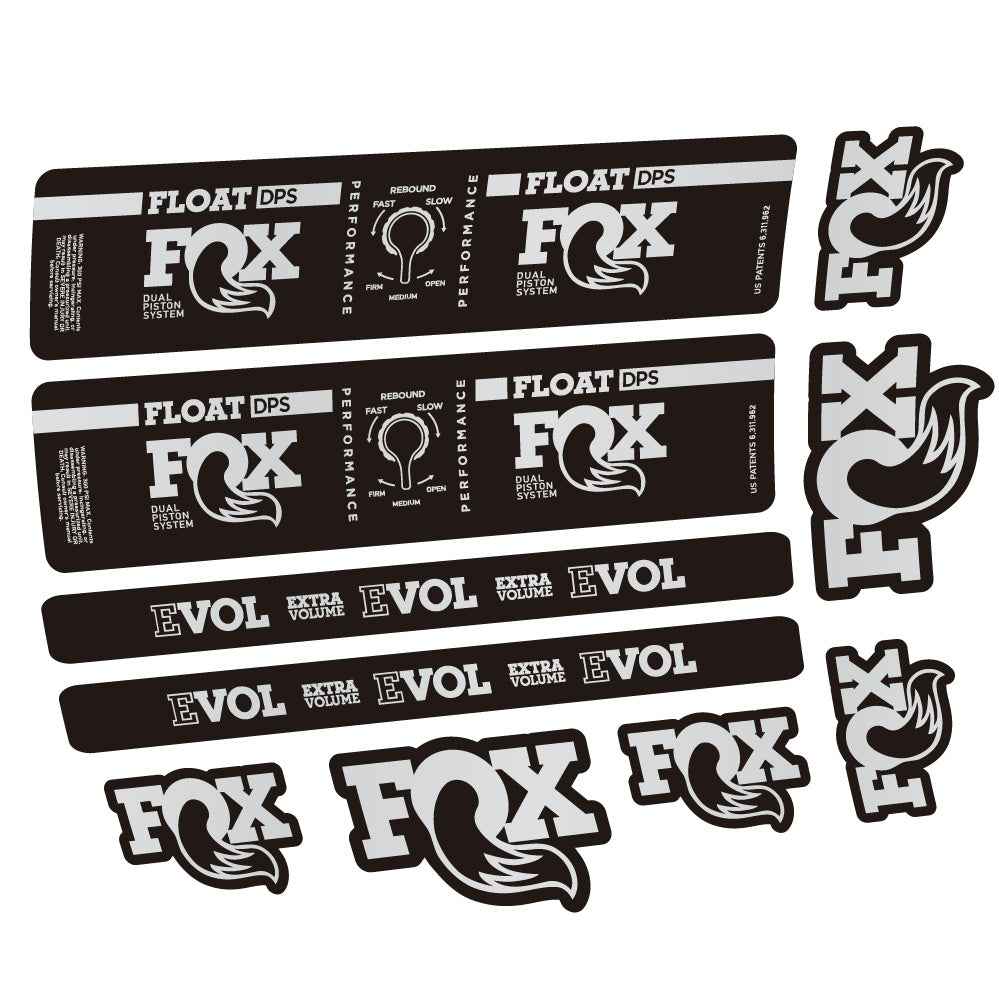 Adesivi Ammortizzatore Fox Float DPS Performance in vinile