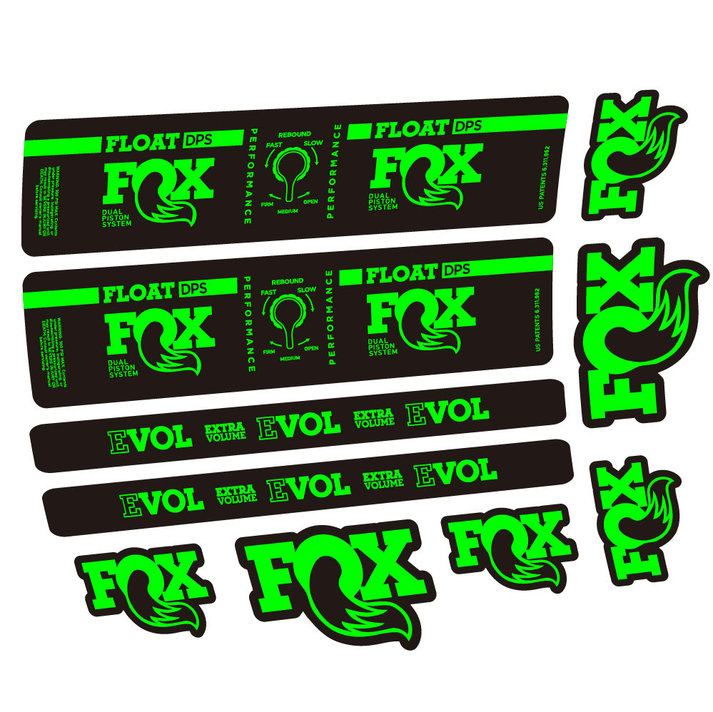 Adesivi Ammortizzatore Fox Float DPS Performance Amortisseur in vinile