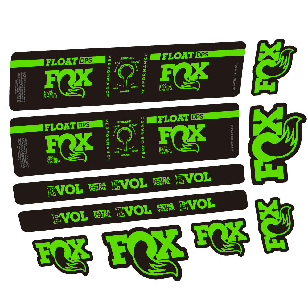Adesivi Ammortizzatore Fox Float DPS Performance Amortisseur in vinile