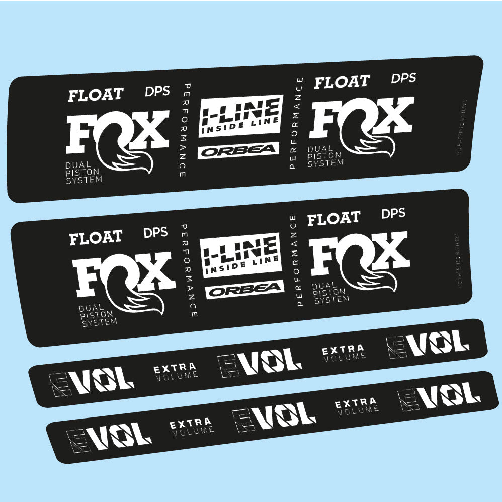 Adesivi Ammortizzatore Fox Float DPS Performance I Line in vinile