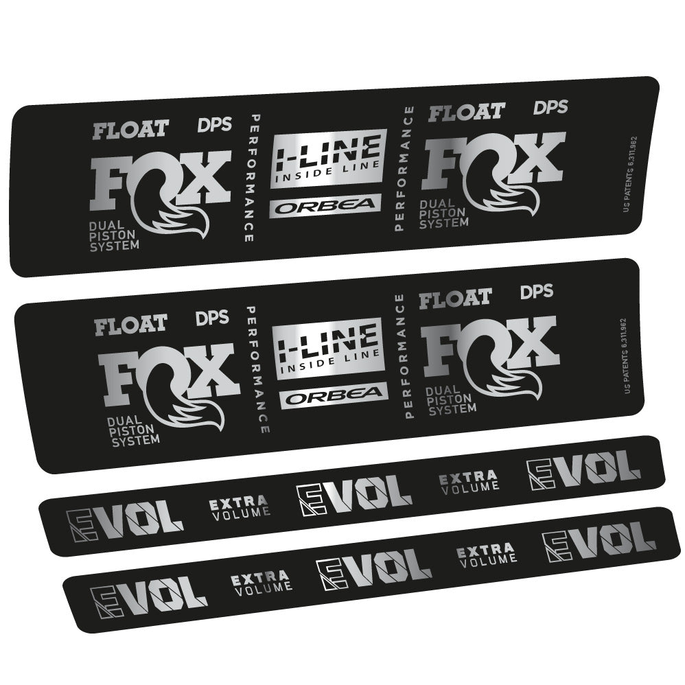 Adesivi Ammortizzatore Fox Float DPS Performance I Line in vinile