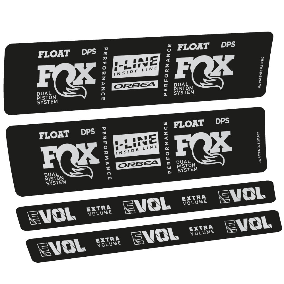 Adesivi Ammortizzatore Fox Float DPS Performance I Line in vinile