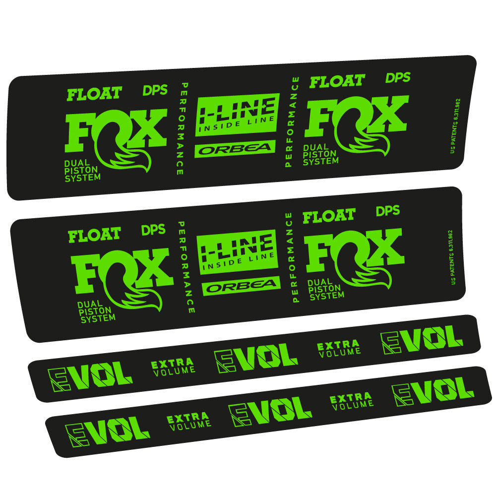 Adesivi Ammortizzatore Fox Float DPS Performance I Line in vinile