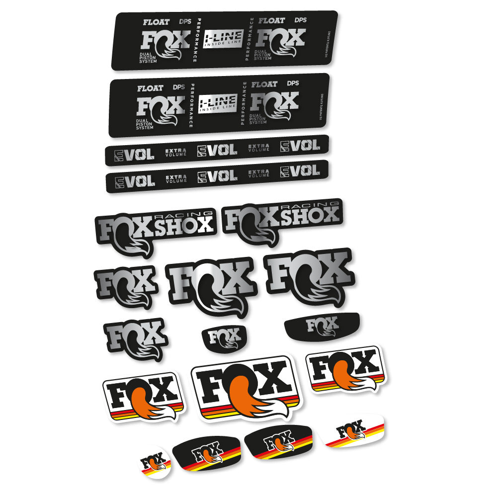 Adesivi Ammortizzatore Fox Float DPS Performance I Line in vinile