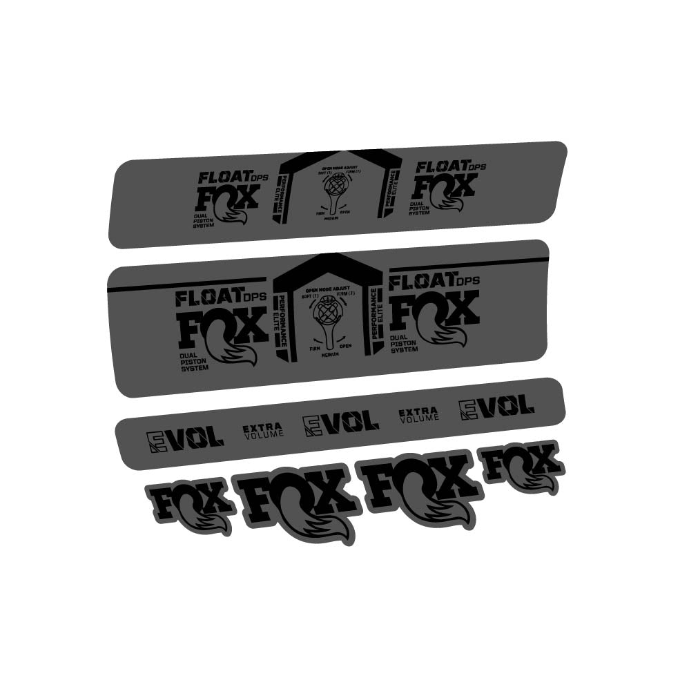 Adesivi Ammortizzatore Fox Float DPS Performance Elite 2021 in vinile