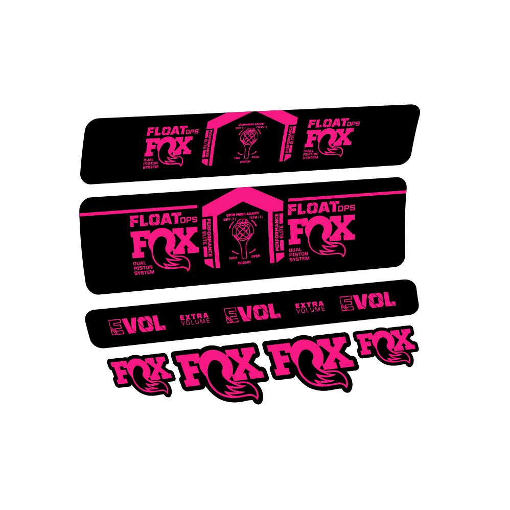 Adesivi Ammortizzatore Fox Float DPS Performance Elite 2021 in vinile
