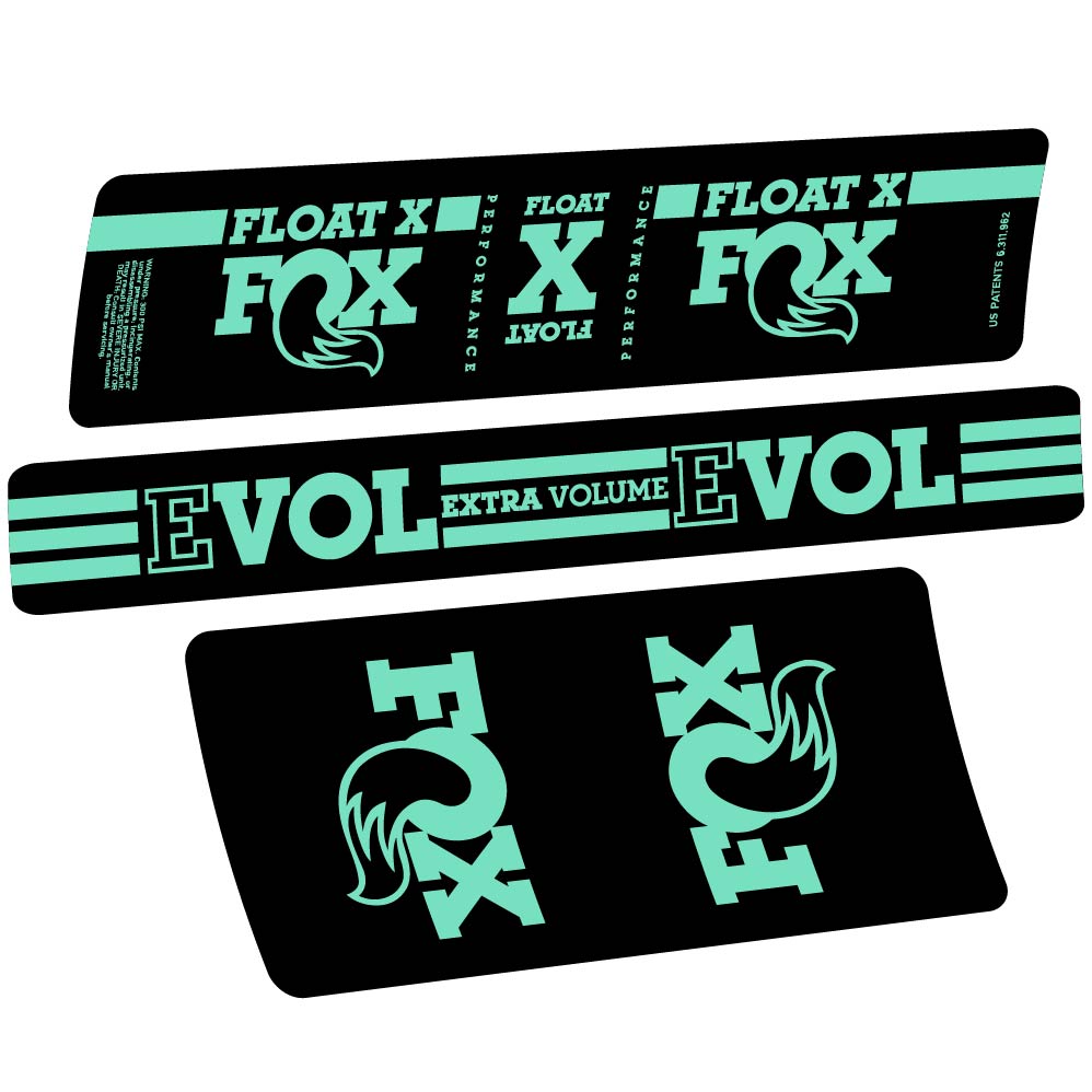 Adesivi Ammortizzatore Fox Float X in vinile