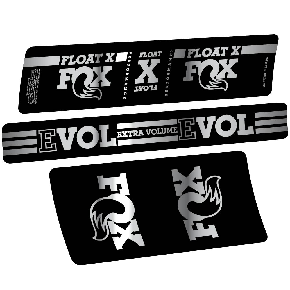Adesivi Ammortizzatore Fox Float X in vinile