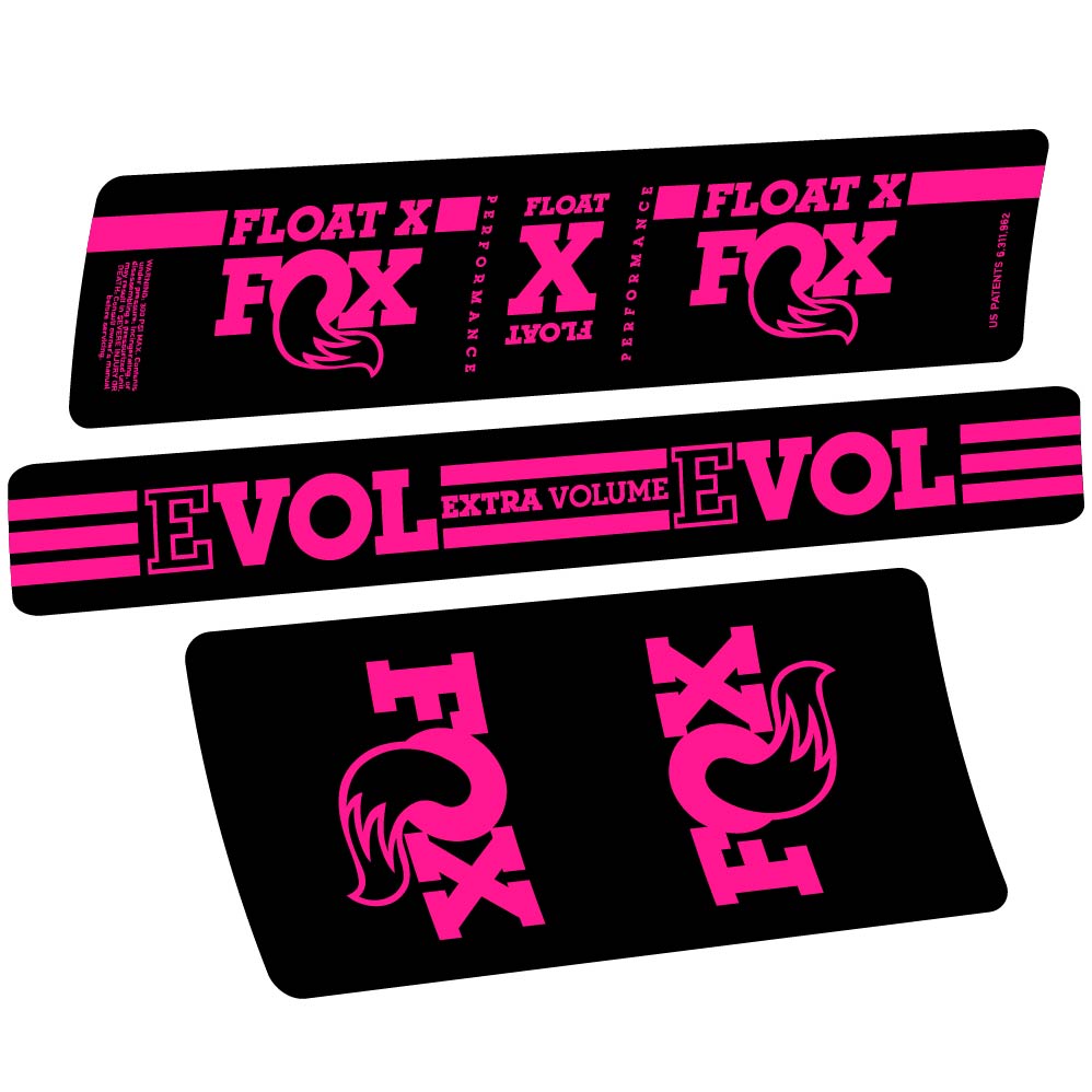 Adesivi Ammortizzatore Fox Float X in vinile