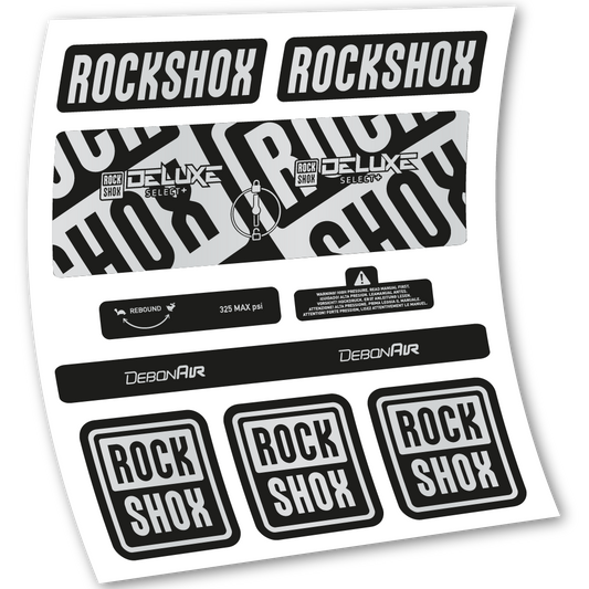 Adesivi Ammortizzatore Rock Shox Deluxe Select+ in vinile