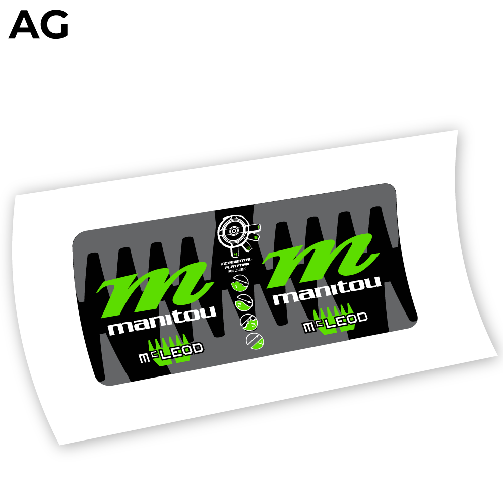 Adesivi Ammortizzatore Manitou McLEOD 2015 Amortisseur in vinile