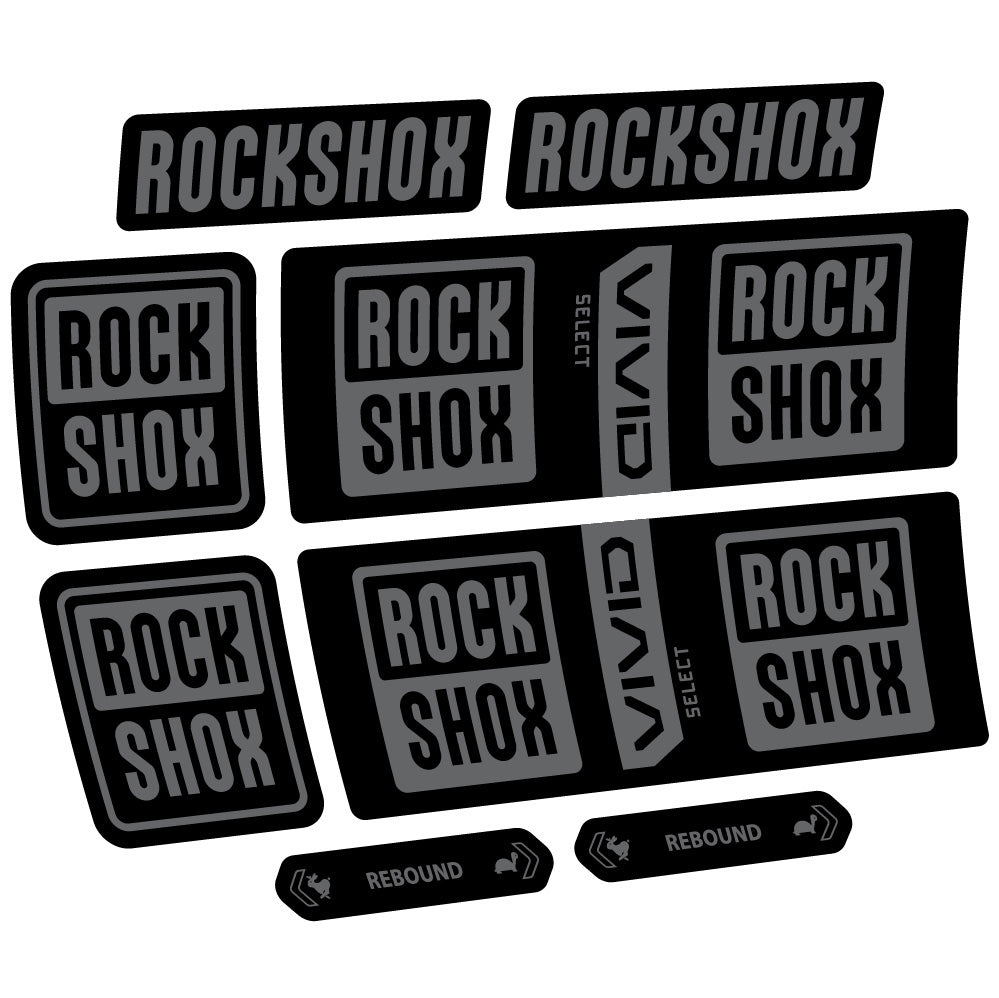 Adesivi Ammortizzatore Rock Shox Vivid Coil Select in vinile