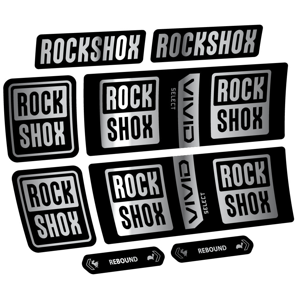 Adesivi Ammortizzatore Rock Shox Vivid Coil Select in vinile