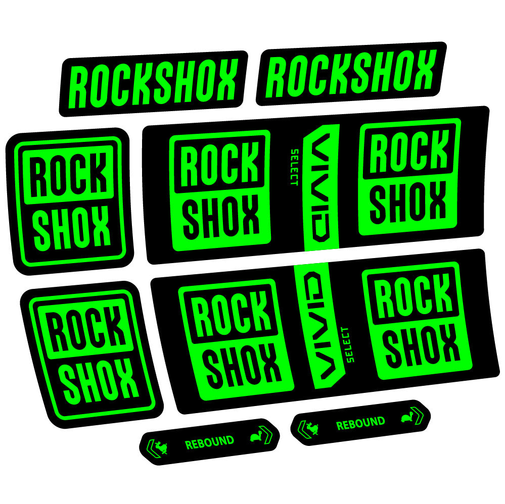 Adesivi Ammortizzatore Rock Shox Vivid Coil Select in vinile