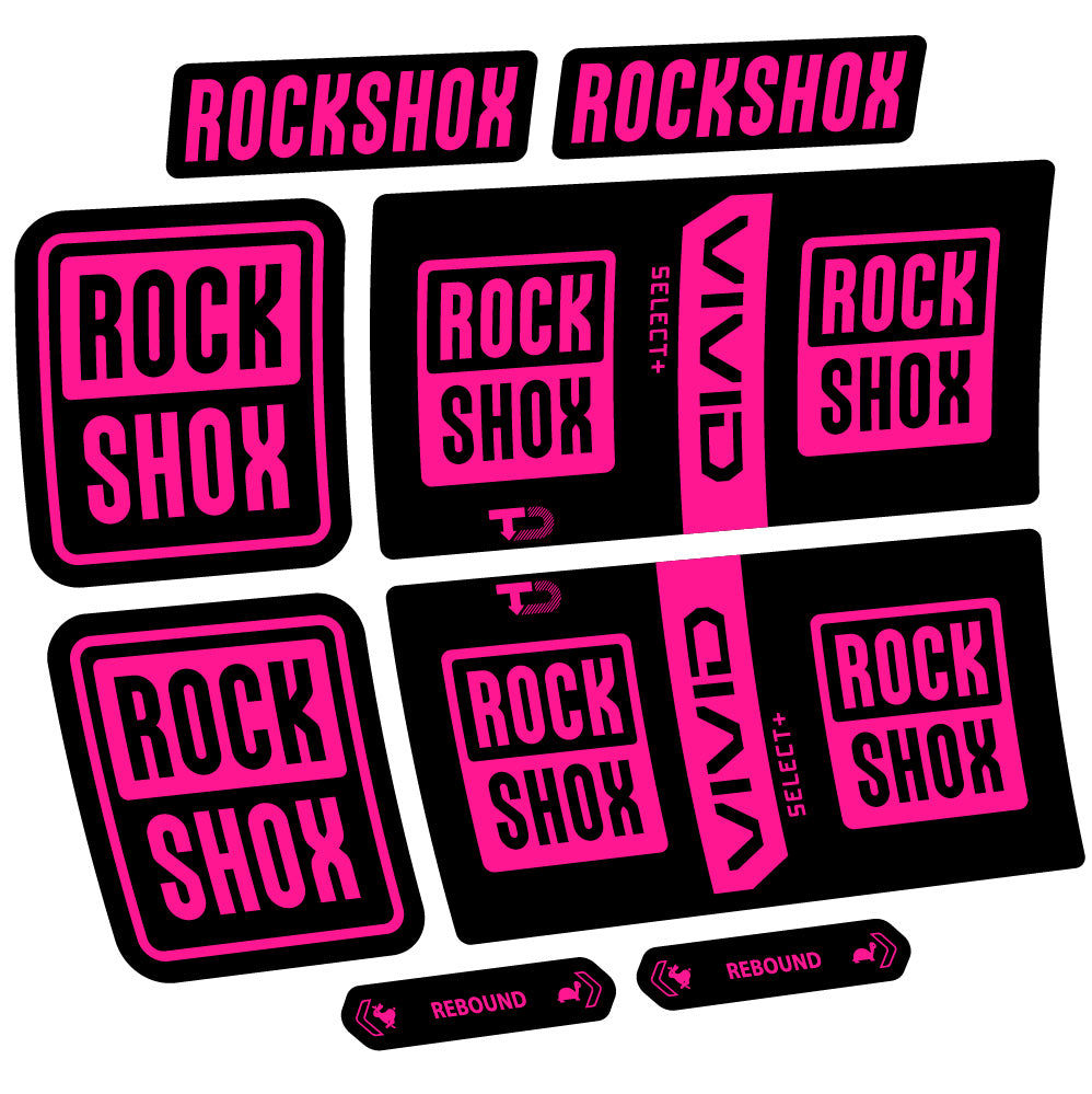 Adesivi Ammortizzatore RockShox Vivid Coil Select Plus in vinile