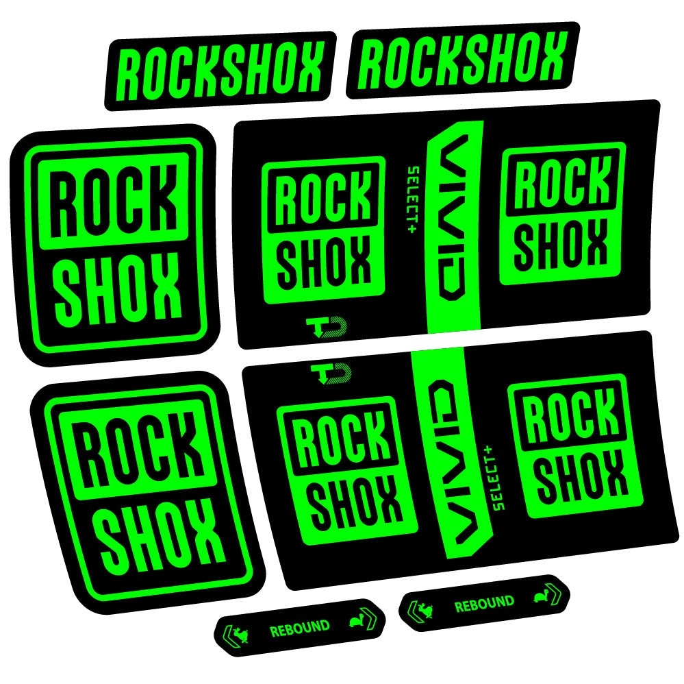 Adesivi Ammortizzatore RockShox Vivid Coil Select Plus in vinile