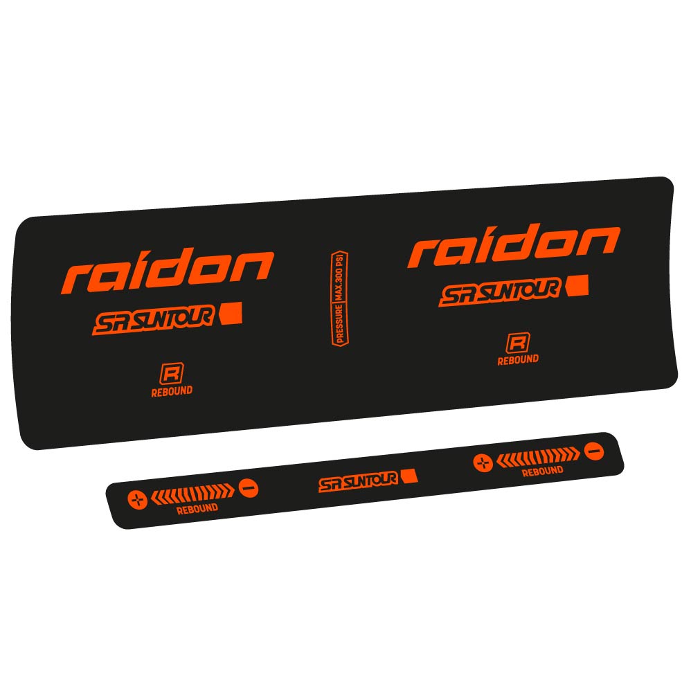 Adesivi Ammortizzatore SR Suntour Raidon R 2020 in vinile